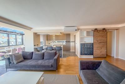 Apartament cu 3 camere decomandat, mobilat în Băneasa