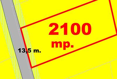 Urgent! Teren intravilan 2100mp in Galda de Jos cu utilitati - 1