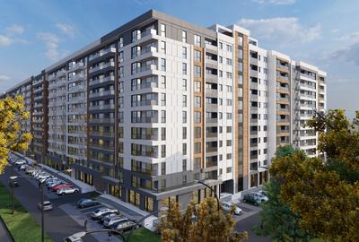 Apartament cu 2 camere decomandat în Energia
