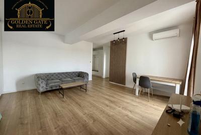 Apartament cu 2 camere semidecomandat, mobilat în Băneasa