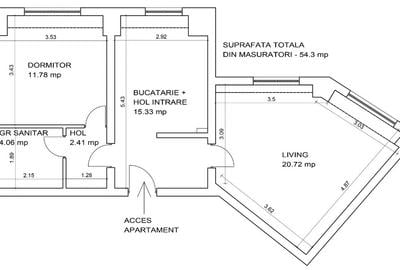 Calea Calarasilor-Apartament de 2 camere-decomandat - 8