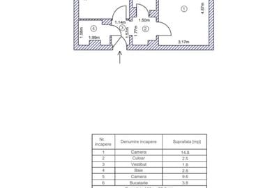Apartament cu 2 camere, la 5 minute de metrou Lujerului, necesită renovare - 13