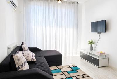 Apartament mobilat/utilat, loc de parcare, 5 min Metrou - 5
