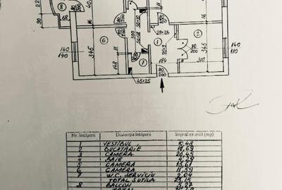 APARTAMENT 3 CAMERE 77MP 8/9  BL 1991 REABILITAT TERMIC TERASA NOUA HIDROIZOLATA - 8