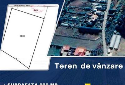 Teren Construcții intravilan de 909 mp, în 9 Mai