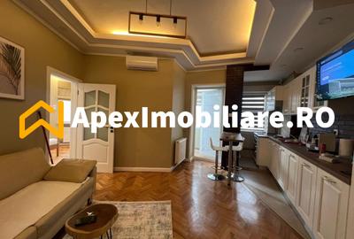 Apartament cu 2 camere decomandat, mobilat în Calea Victoriei