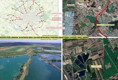 Teren Construcții intravilan de 3554 mp, în Bolintin-Vale