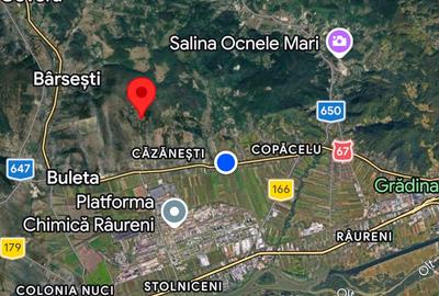 Teren Construcții intravilan de 2590 mp, în Căzănești (Râmnicu Vâlcea)