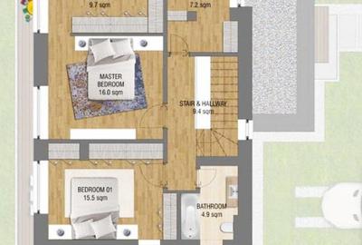 Vila 4 camere | Amber Gardens | Otopeni | Tunari | 2 parcare - 21
