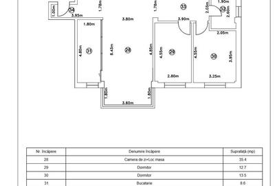 Titan- Bloc boutigue- apartament 3 camere - 8