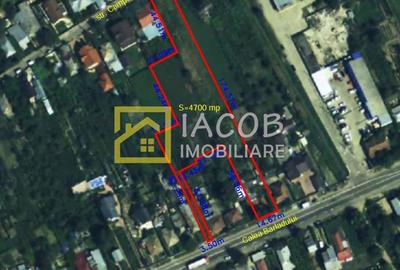 Teren Construcții intravilan de 4700 mp, în Calea Bârladului