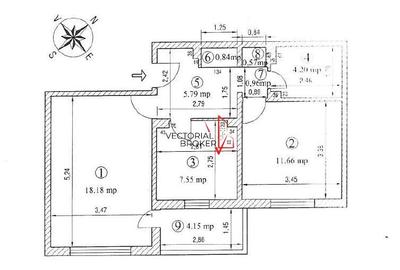 2 camere Baba Novac Aurel Botea Renovat Integral - 4