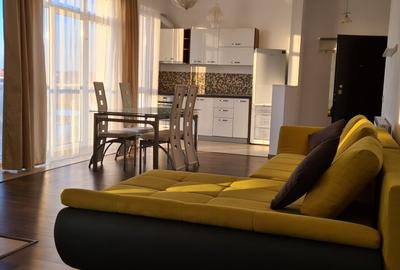 Apartament cu 2 camere semidecomandat, mobilat în Pipera