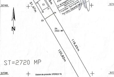 Com. Buturugeni, sat Posta, stradal DJ 412A, intravilan, 2720 mp - 4