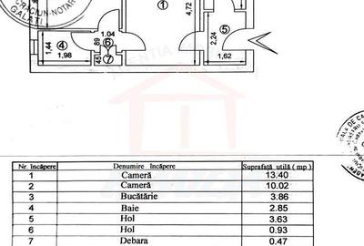 54.900 euro, APARTAMENT doua camere, etaj 2, Micro38 - 3