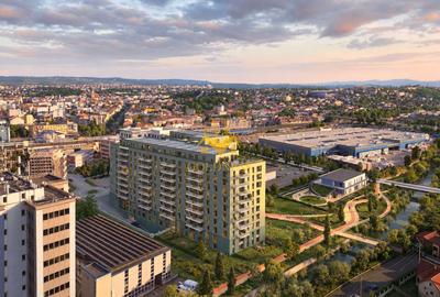 Apartament cu 2 camere semidecomandat, mobilat în Semicentral