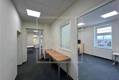 Spatiu birouri de inchiriat - 9 camere - teren 470 mp - 6
