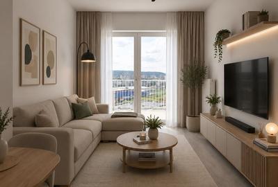 Intabulat, Apartament 2 camere, etaj intermediar 113 000 Euro - 2