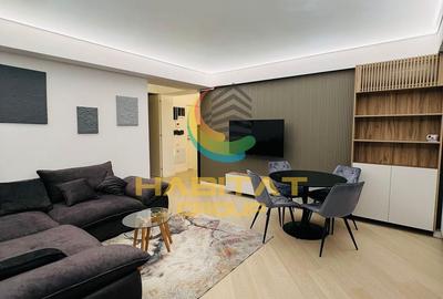 Apartament cu 3 camere nedecomandat, mobilat în Pipera