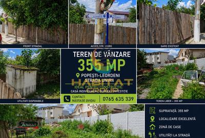 Teren Construcții intravilan de 355 mp, în Central