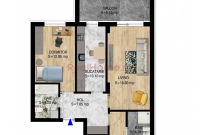 3 camere | metrou | premium | Pallady | Octombrie 2026 - 3