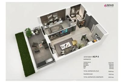 Apartament 2 camere - 1