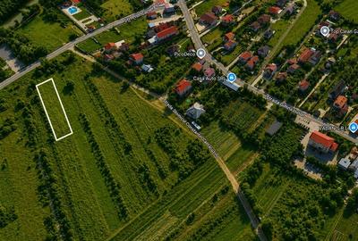 Teren Construcții intravilan de 1537 mp, în Est