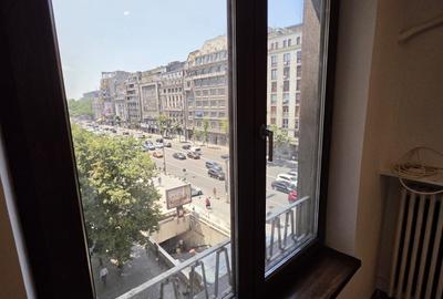 Piata Romana la metrou 2 camere decomandate 46,68 mp etaj 4/8 nemobilat, lift - 5