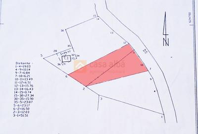 Teren Construcții intravilan de 1000 mp, în Bucium