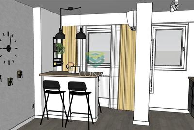 Garsoniera renovata modern zona Obor - Penny Kaufland - 59