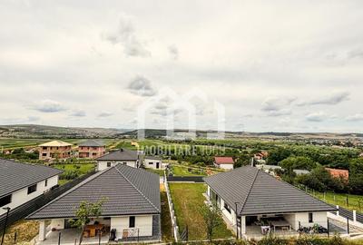 Casă panoramică în Jucu de Sus | Pădure la 200 m, vedere spre Cluj - 1
