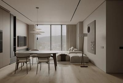 Apartament cu 3 camere decomandat în Pipera