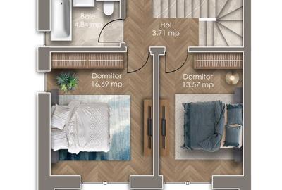 Vilă Duplex Premium în Otopeni/Metrou la 900 m/Spatioasa - 8
