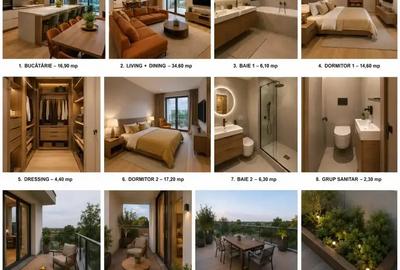 Apartament Penthouse 3 camere sut 158,43,  zona Dacia-Eminescu - 7