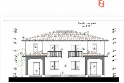 Duplex cu 4 camere în Moșnița Veche