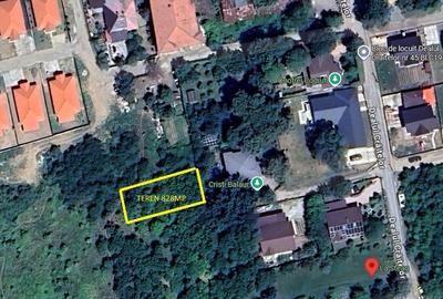 Teren Construcții intravilan de 828 mp, în Bârnova