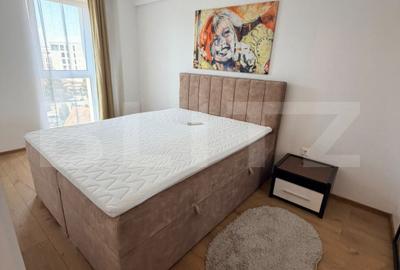 Apartament cu 2 camere semidecomandat, mobilat în Dâmbul Rotund