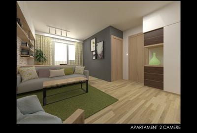 Apartament cu 3 camere decomandat în Nicolina