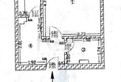 Garsonieră Piața Alba Iulia decomandată,et. 4,an 1989,renovata, metrou - 7