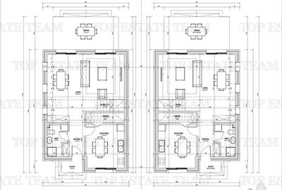 Teren 1356mp cu autorizatie 3 case la Padurea Rosu (Chiajna) - 4
