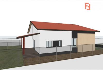 Duplex cu 3 camere, 76 mp utili si 300 mp teren, de vanzare in Sacalaz - 8