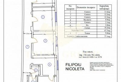 Cotroceni | Apartament 3 camere in vila | Comision 0% - 24