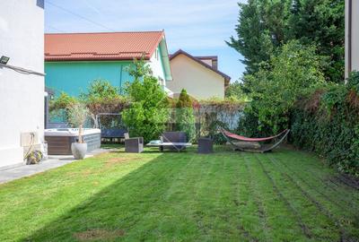 Vilă renovată P+1+M  | Foișor vitrat, grădină și jacuzzi - 48