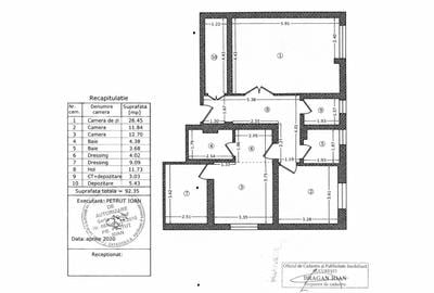 Apartament 3 camere 92,35 MP | Crangasi - Belvedere | Centrala proprie - 3