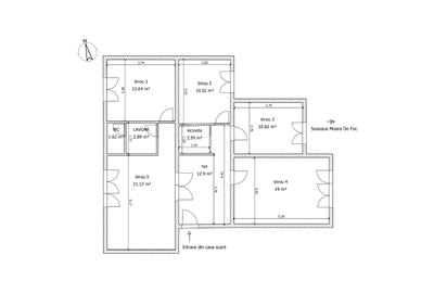 Apartament 4 camere decomandat, Moara de Foc - 10