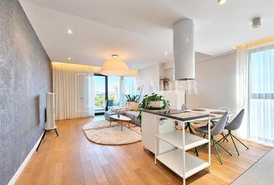 Apartament cu 3 camere decomandat, mobilat în Herăstrău