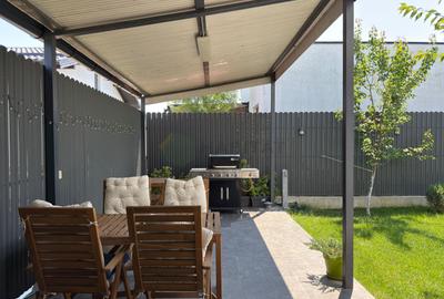 Casa pe parter cu 3 camere | Tunari | Mobilata si utilata | Comision 0 - 9