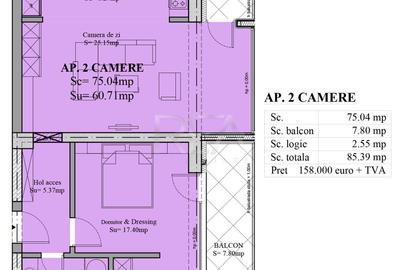 2 camere - Sebastian - Predare in 2027 - 2