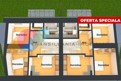 Unitate Duplex, 120 Mp Utili, Cu 2 Garaje, Pompa de caldura si panouri solare - 1