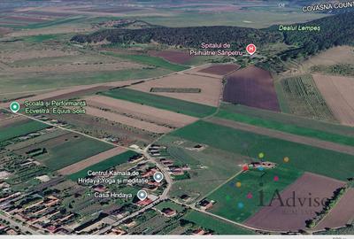 Teren intravilan de vânzare | 938 mp | Front stradal 36 ml | Sânpetru, Brașov - 1